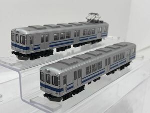 N化 T車 鉄道コレクション 弘南鉄道 6000系青帯 2両セット 1円〜