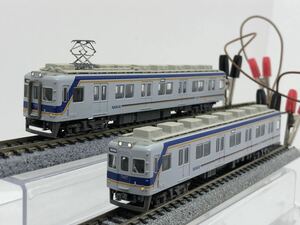 7967 7187 マイクロエース 南海 7100系 新塗装・新社紋 ワンマン車組込 6両セット A-6375 バラシ 2両 1円〜