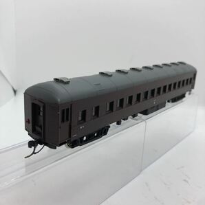 HOゲージ スハフ2 鉄道模型 旧型客車 メーカー不明 茶色 1円〜の画像5
