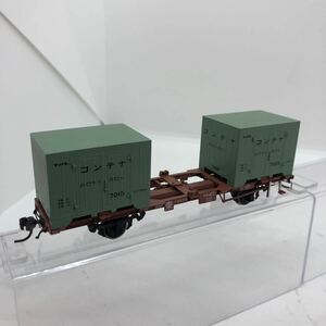  HO gauge moa kola1 ( old chila1)chila47 container .. station ..1 jpy ~