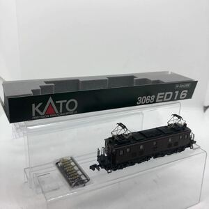  operation verification settled KATO 3068 ED16 N gauge railroad model electric locomotive 1 jpy ~