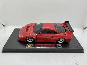 フェラーリＦ40　コンペティツィオーネ　Ferrari F40 Competizione 　1/28 mjx　動作未確認 ジャンク 1円〜