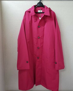 HERILL ヘリル P/Silk Windybay Coat Vivid Fuchsia　コート　size3