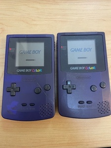 任天堂 ゲームボーイ CGB-001 GAME BOY Color 2点 通電確認 ジャンク 本体 マリオランド