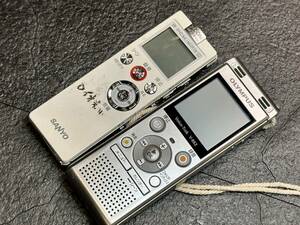 B1860●ICレコーダー OLYMPUS SANYO ２台セット 