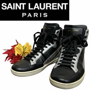 【極美品】SAINT LAURENT サンローラン ハイカットスニーカー 41