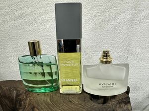 香水 シャネル　CHANEL ブルガリ　BVLGARI エスティローダー Estee Lauder emerald dream pour monsieur paris voile de jasmin 