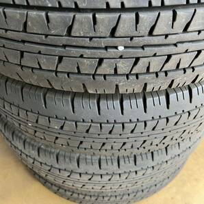 ☆ 195/80R15 107/105L ダンロップ エナセーブ VAN01 タイヤ4本セット バリ溝 ☆ ハイエース キャラバンの画像2