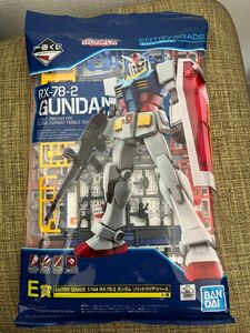 ガンダム　プラモ　1番くじ　ENTRY GRADE 1/144 RX-78-2 ガンダム ソリッドクリアリバース