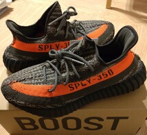 adidas アディダス YEEZY BOOST 350V2 CARBONNELUGA 28cm イージーブースト スニーカー シューズ_画像3