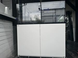 [美品] オーバーフロー120㎝水槽　REEFER Series NANO 350 Redsea メインポンプ付(引取り限定)