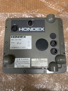 中古　ホンデックス　HE-71GPⅡ　魚群探知機　新品振動子電源コード付き　