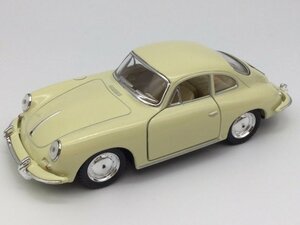 1台売り　クリーム色　1/32 ポルシェ356B カレラ2 2000GS GTレース　クラシック　レトロ　ヴィンテージ　ミニカー　空冷