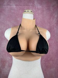 【大人気※再入荷】新品! Eカップ シリコンバスト 偽乳 女装 コスプレ 変身 人工乳房 変装用 オッパイ 男の娘 抜群の弾力性