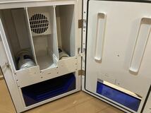 ●マサオコーポレーション● ミニ自動販売機型保冷庫　MSO-016 青　説明書付_画像7