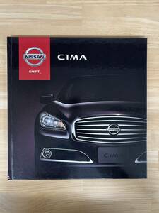  Nissan Cima (Y51 type ) Japanese catalog 59 page 2012 year 4 month size : approximately 25.3cm x approximately 25.6cm