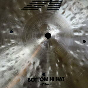 ⑦ K zildjian １4インチ hihat 上下セットの画像6