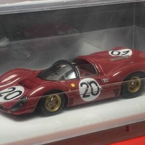 即決 DMH 1/64 フェラーリ Ferrari 330P4 #20 Rosso Corsa 1967 OPEN CAR スパイダー 限定199台 未開封品 希少 絶版の画像1