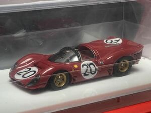 即決 DMH 1/64 フェラーリ Ferrari 330P4 #20 Rosso Corsa 1967 OPEN CAR スパイダー 限定199台 未開封品 希少 絶版