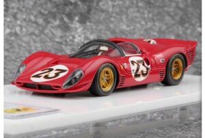 即決 DMH 1/64 フェラーリ Ferrari P3/4 #23 DAYTONA 24h 1967 優勝車 330P4 スパイダー 限定199台 未開封品 希少 絶版