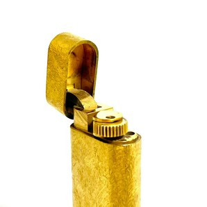 1円スタート Cartier カルティエ ライター ガスライター オーバル ゴールド ローラー式 喫煙具の画像8
