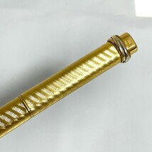 １円スタート Cartier カルティエ ボールペン トリニティ キャップ式 ゴールド 筆記用具_画像7