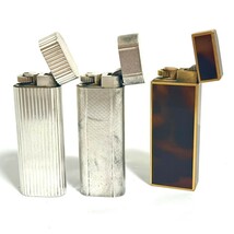  Cartier カルティエ ライター まとめ ガスライター 五角形 ローラー式 喫煙具　箱付き b2_画像3