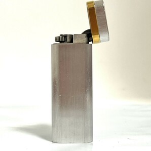 １円スタート Cartier カルティエ ライター ガスライター ローラー式 ゴールド シルバー 喫煙具 喫煙グッズ 箱付き b7の画像6