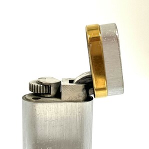 １円スタート Cartier カルティエ ライター ガスライター ローラー式 ゴールド シルバー 喫煙具 喫煙グッズ 箱付き b7の画像8