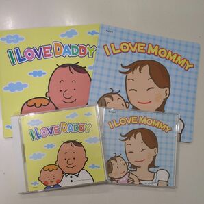 しかけ絵本・英語絵本・CD付★I LOVE MOMMY DADDY・2冊セット・イーオン