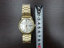 稼働品 GRAND SEIKO グランドセイコー 6146-8000 ハイビート 36000 自動巻き デイデイト メンズ 腕時計 ゴールド色 激安1円スタート_画像8