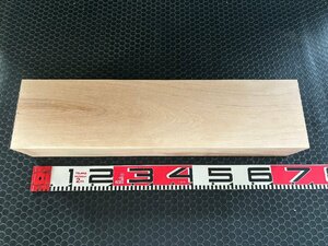 307 売り切り!!　乾燥材　700円スタート　ミズメ角材　約長650mm×約幅165mm×約厚105mm