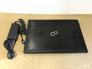 FUJITSU LIFEBOOK U537 FMVU5373BY Core i3-7100U 2.40 GHz/メモリ4GB/SSDなし/BIOS確認