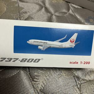 ホーガン　1/200樹脂モデル　JAL ボーイング737-800 未展示美品