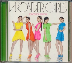 2枚組(CD+DVD)CD●Wonder Girls / Nobody For Everybody 初回限定盤　ワンダーガールズ