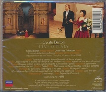 未開封CD●チェチーリア・バルトリ　CECILIA BARTOLI LIVE IN ITALY　輸入盤_画像2