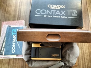 未使用品コンタックス CONTAX T2 60周年記念ゴールド