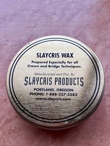 SLAYCRIS WAX アメリカ製(未使用品)