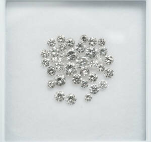 ▲おまとめ天然ダイヤモンド 2.098ct 1.8mmUP ルース 宝石 ジュエリー jewelry