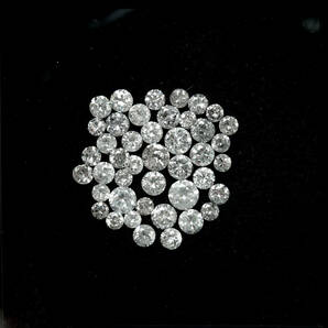 ★おまとめ天然ダイヤモンド 最高級 2.171ct ラージメレ 1.8mmUP ルース 宝石 ジュエリー jewelryの画像3