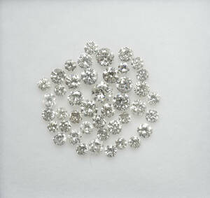 ★おまとめ天然ダイヤモンド 最高級 2.041ct ラージメレ 1.8mmUP ルース 宝石 ジュエリー jewelry
