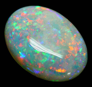 ^ natural crystal opal top class 4.18ct Australia production loose gem jewelry jewelry