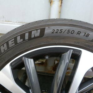 カローラクロス ZVG11 ZSG10 純正 アルミホイール 18インチ 7J +40 PCD114.3-5穴 225/50R18 MICHELIN PRIMACY4 21年 バリ溝タイヤ 1本[b38の画像10