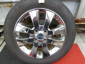 日産 AUTECH オーテック アルミホイール 15インチ 5.5J +50 PCD100-4穴 175/65R15 TOYO NANOENERGY3 PLUS 23年製 9分山タイヤ 1本 [b41]