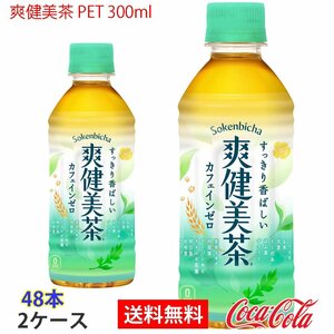  prompt decision .. beautiful tea PET 300ml 2 case 48ps.@(ccw-4902102103145-2f)