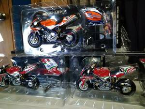 PMA 1/12 DUCATI ドゥカティ998 NO6 NO8 NO52 SUPERBIKE 2002 三台セット