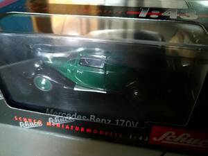 Schuco 1/43 Mercedes Benz 170V Kastenwagen (D green )