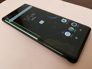 docomo/Xperia XZ3 SO-01L SIMロック解除品 ※画面割れあり 【ジャンク】 JUNK