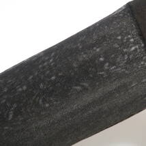 日本製 ナイロン100％ ハイソックス 茶色 焦げ茶 シースルー 靴下 紳士 メンズ ストッキング ハイゲージ 薄手 ダークブラウン_画像3