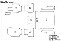 TOYOTA RAV4 最高級プレミアムマット 1台分セット ラゲッジマット付 PMAT0153_画像3